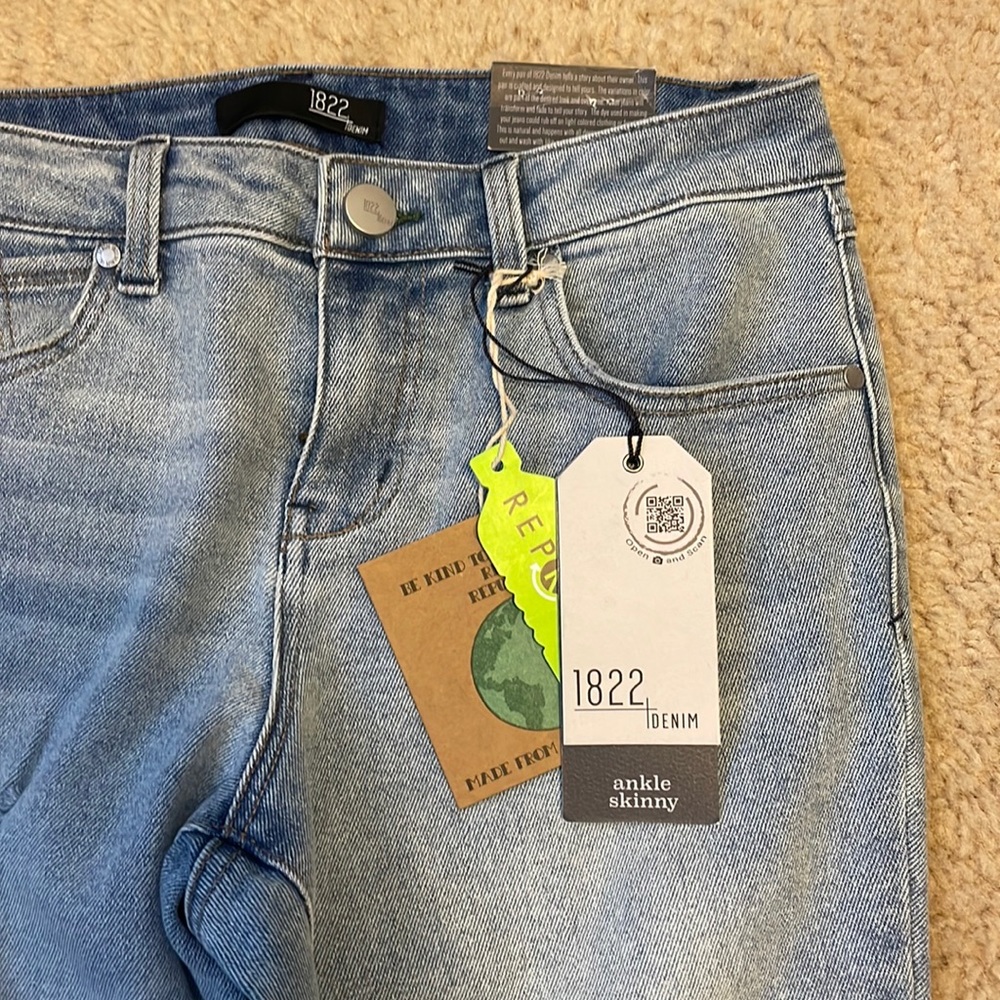 1822 Denim 6 ankle skinny denim